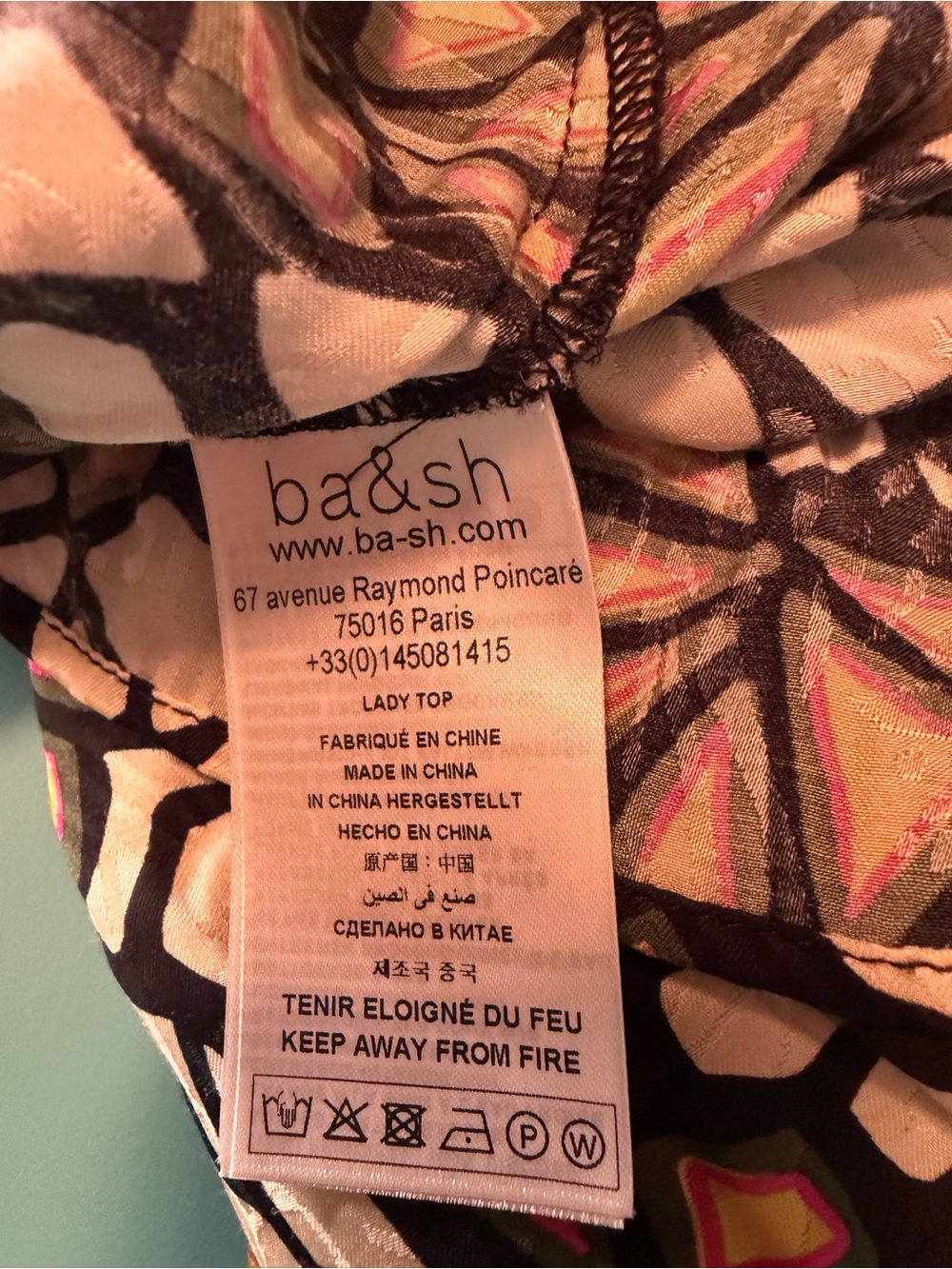 ba&sh Milla Top Size Small - Picture 5 of 6